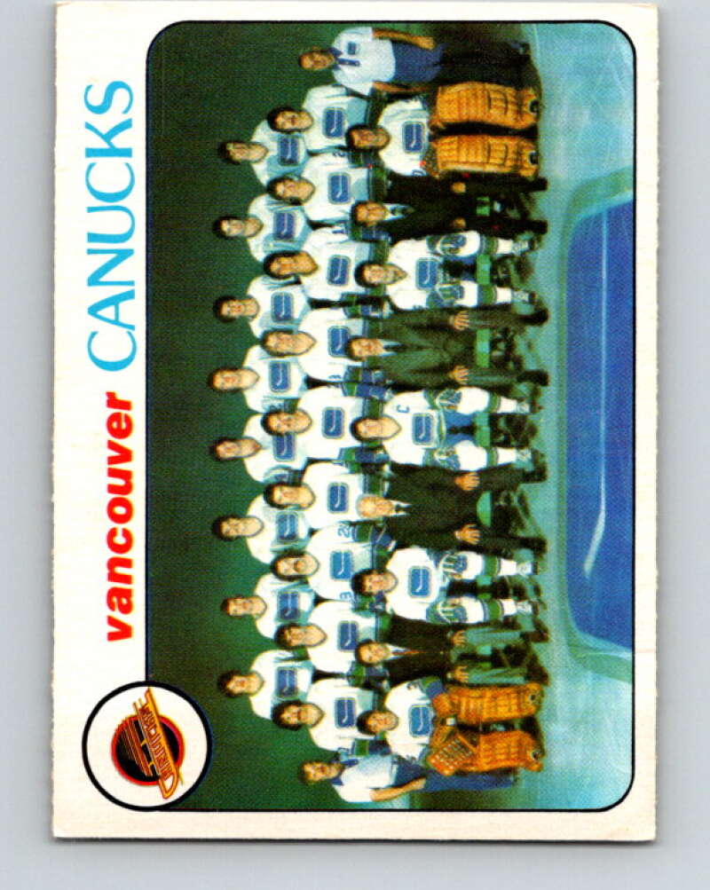 1978-79 O-Pee-Chee #207 Vancouver Canucks TC   V23812