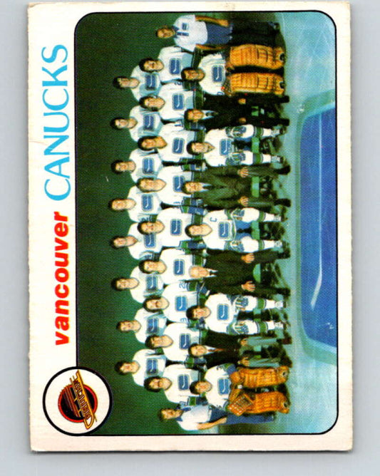 1978-79 O-Pee-Chee #208 Washington Capitals TC   V23822