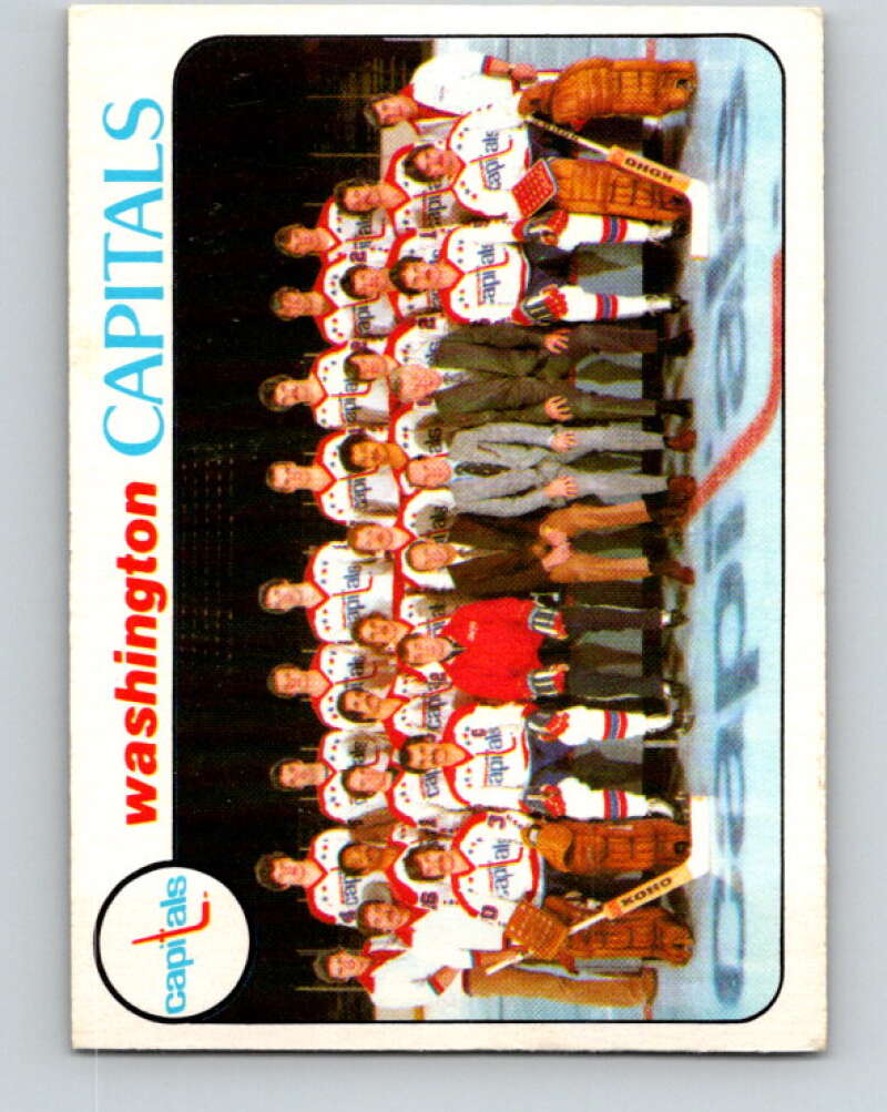 1978-79 O-Pee-Chee #208 Washington Capitals TC   V23824
