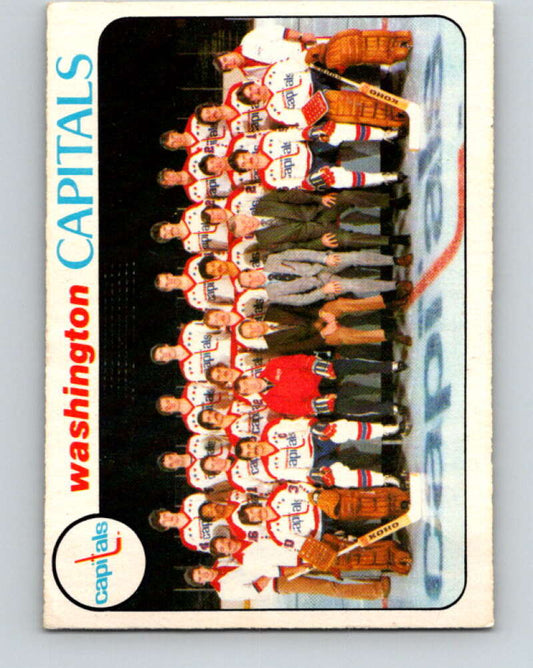 1978-79 O-Pee-Chee #208 Washington Capitals TC   V23826
