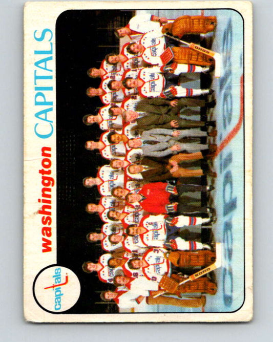 1978-79 O-Pee-Chee #208 Washington Capitals TC   V23827