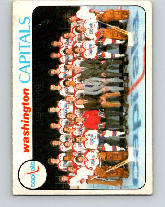 1978-79 O-Pee-Chee #208 Washington Capitals TC   V23828