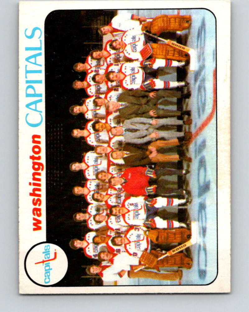 1978-79 O-Pee-Chee #208 Washington Capitals TC   V23829