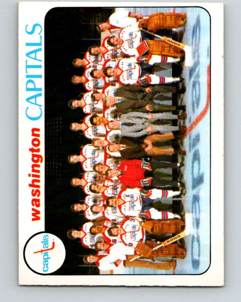 1978-79 O-Pee-Chee #208 Washington Capitals TC   V23831