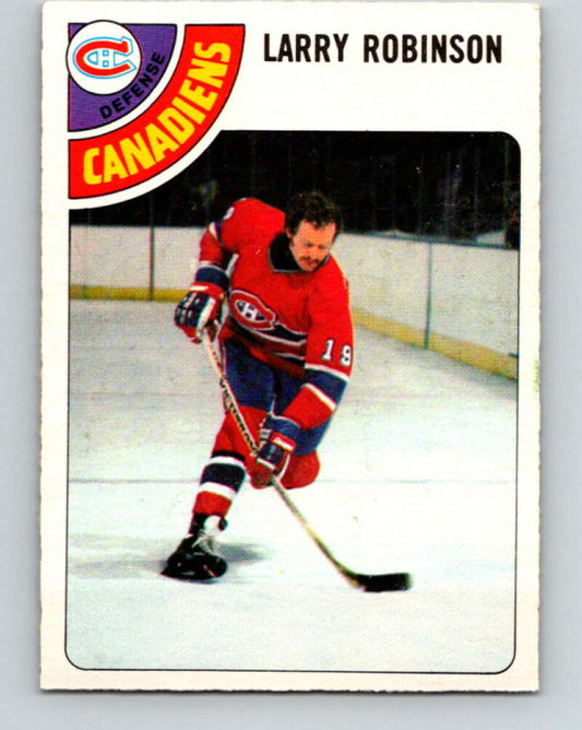 1978-79 O-Pee-Chee #210 Larry Robinson  Montreal Canadiens  V23848