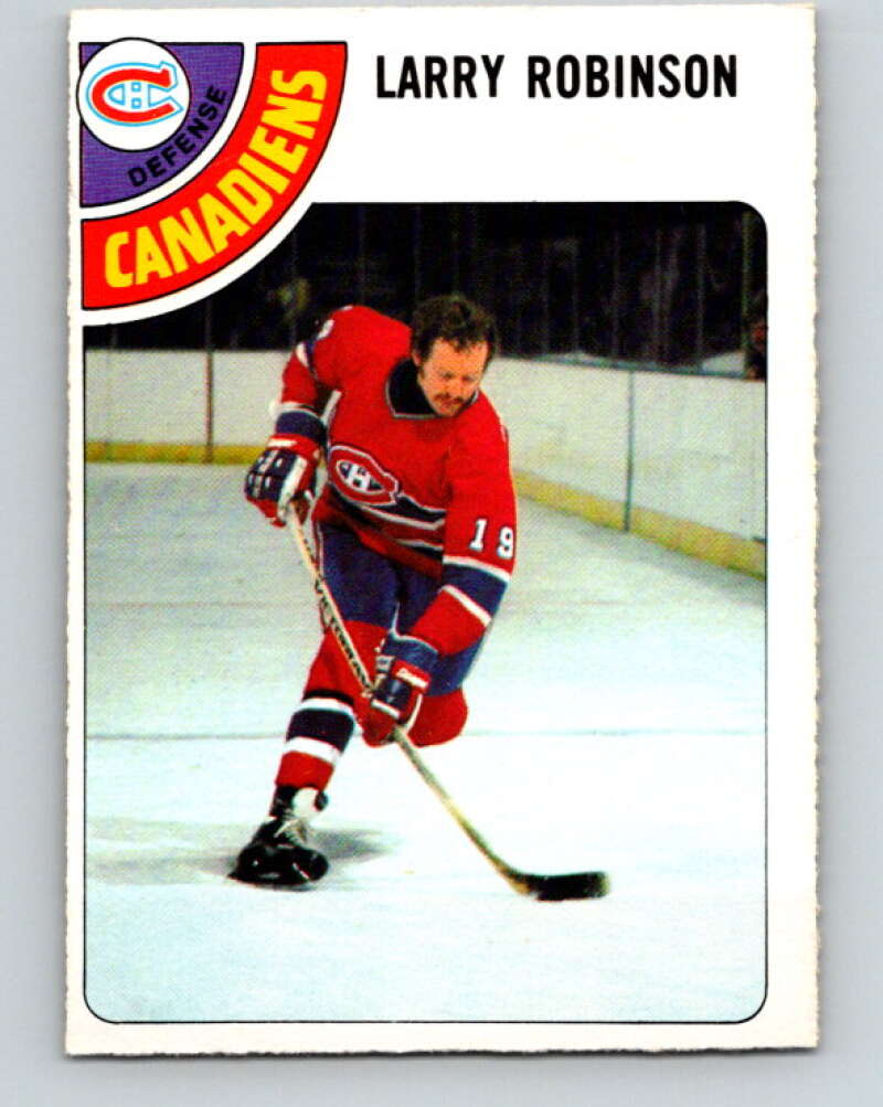 1978-79 O-Pee-Chee #210 Larry Robinson  Montreal Canadiens  V23850