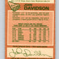 1978-79 O-Pee-Chee #211 John Davidson  New York Rangers  V23852