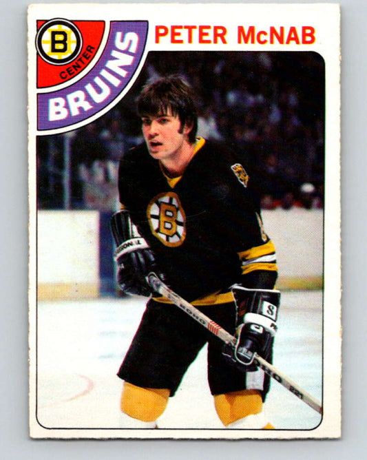 1978-79 O-Pee-Chee #212 Peter McNab  Boston Bruins  V23864