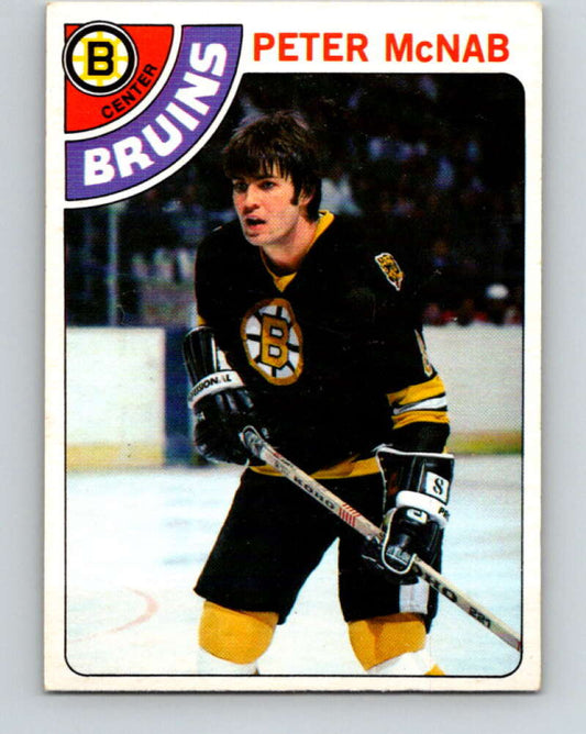 1978-79 O-Pee-Chee #212 Peter McNab  Boston Bruins  V23865