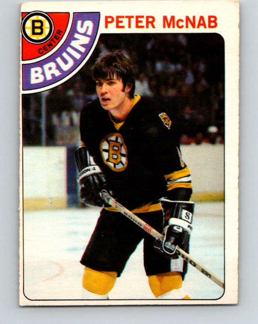 1978-79 O-Pee-Chee #212 Peter McNab  Boston Bruins  V23868