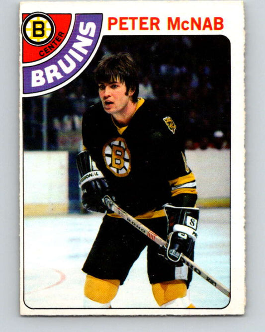 1978-79 O-Pee-Chee #212 Peter McNab  Boston Bruins  V23869