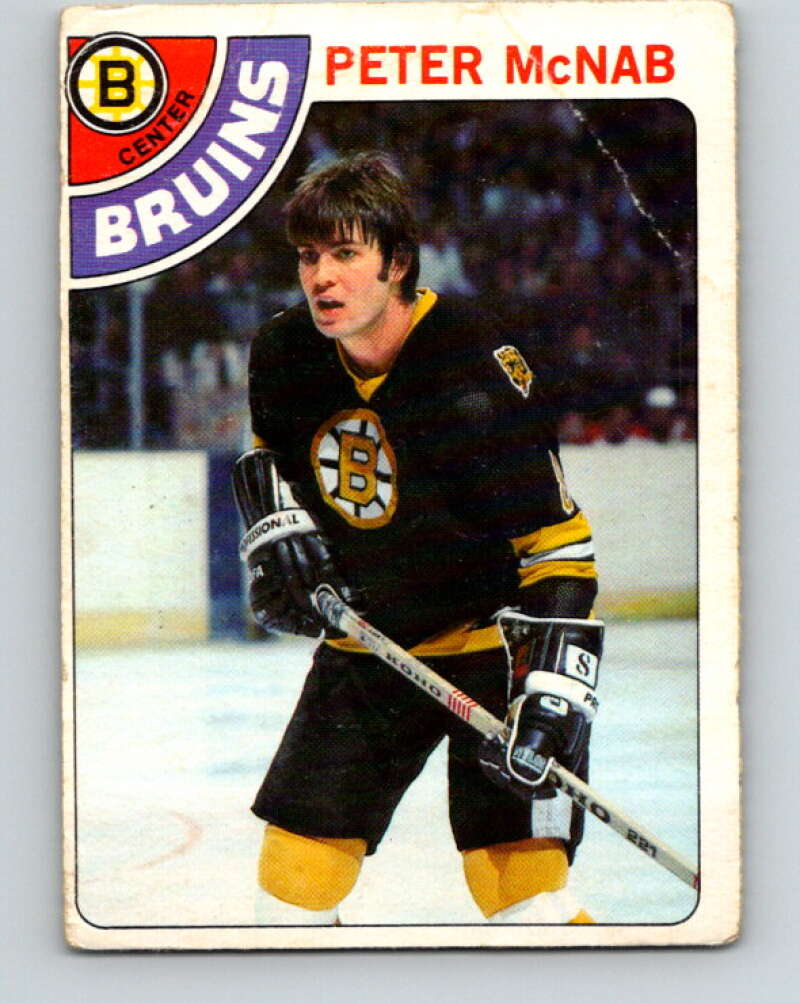 1978-79 O-Pee-Chee #212 Peter McNab  Boston Bruins  V23870