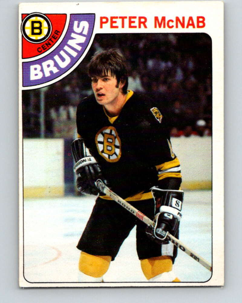 1978-79 O-Pee-Chee #212 Peter McNab  Boston Bruins  V23872