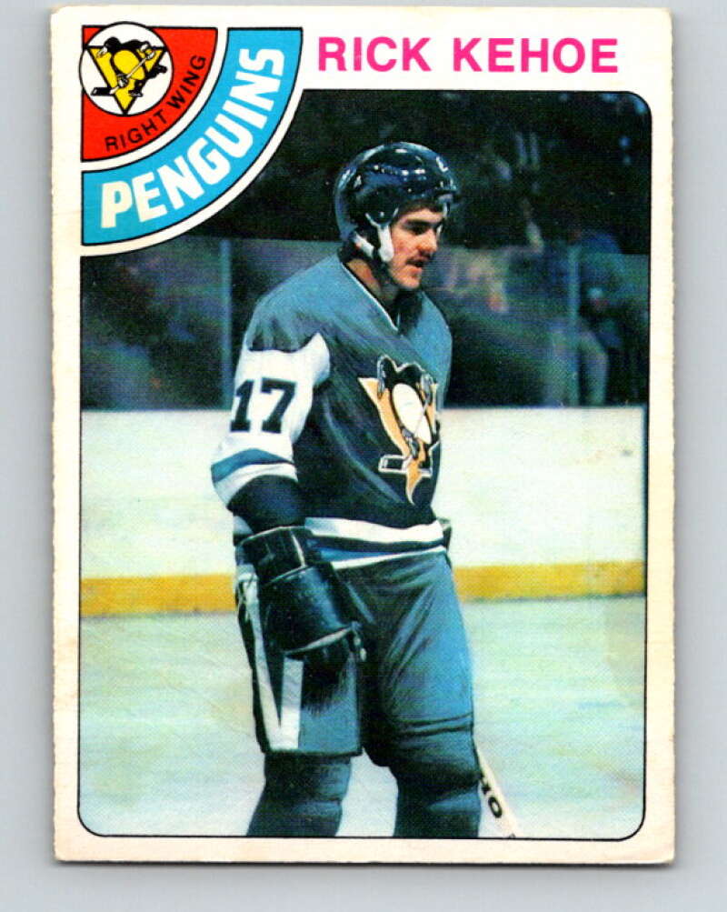 1978-79 O-Pee-Chee #213 Rick Kehoe  Pittsburgh Penguins  V23873