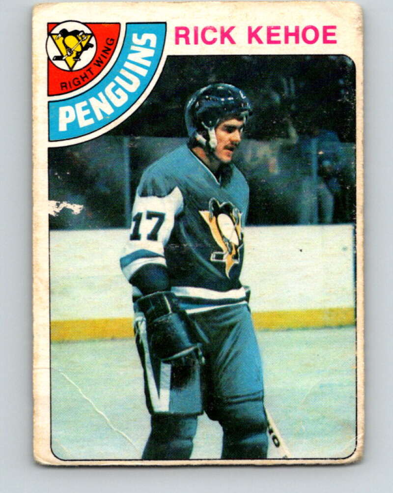 1978-79 O-Pee-Chee #213 Rick Kehoe  Pittsburgh Penguins  V23874