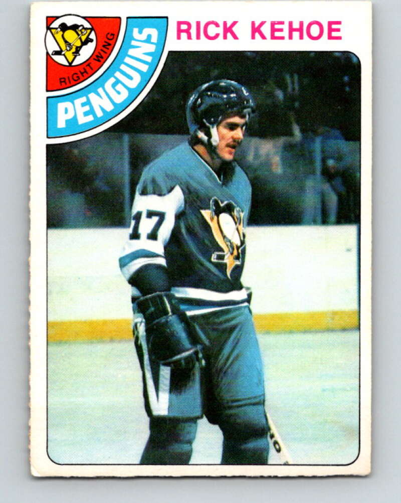 1978-79 O-Pee-Chee #213 Rick Kehoe  Pittsburgh Penguins  V23875