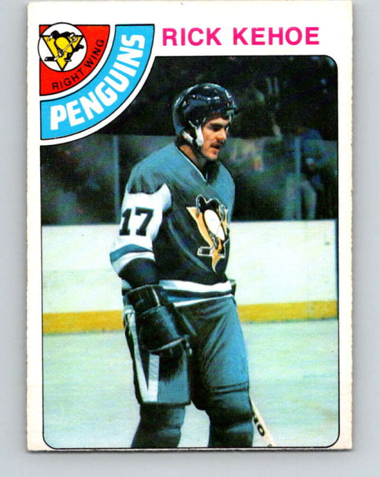 1978-79 O-Pee-Chee #213 Rick Kehoe  Pittsburgh Penguins  V23878