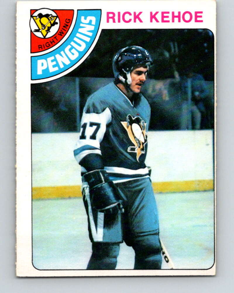 1978-79 O-Pee-Chee #213 Rick Kehoe  Pittsburgh Penguins  V23879