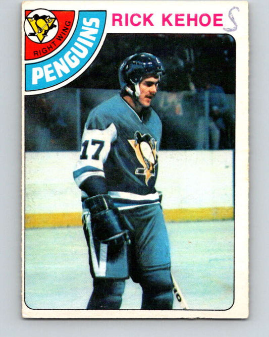 1978-79 O-Pee-Chee #213 Rick Kehoe  Pittsburgh Penguins  V23880