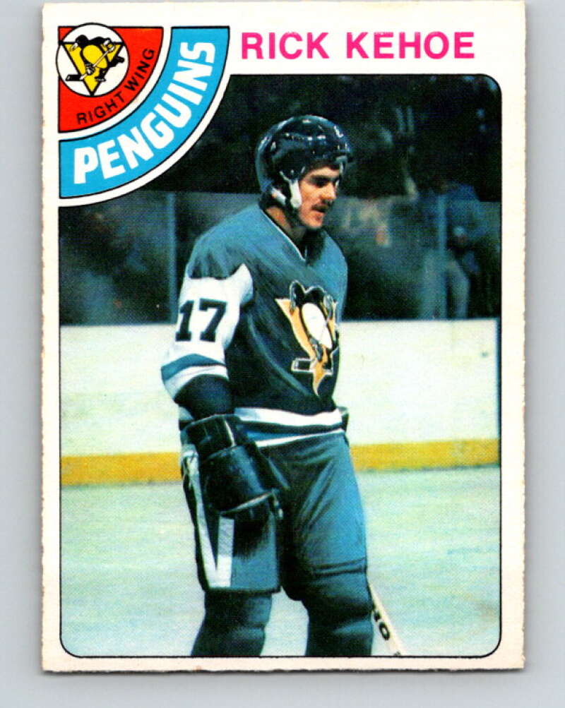 1978-79 O-Pee-Chee #213 Rick Kehoe  Pittsburgh Penguins  V23881