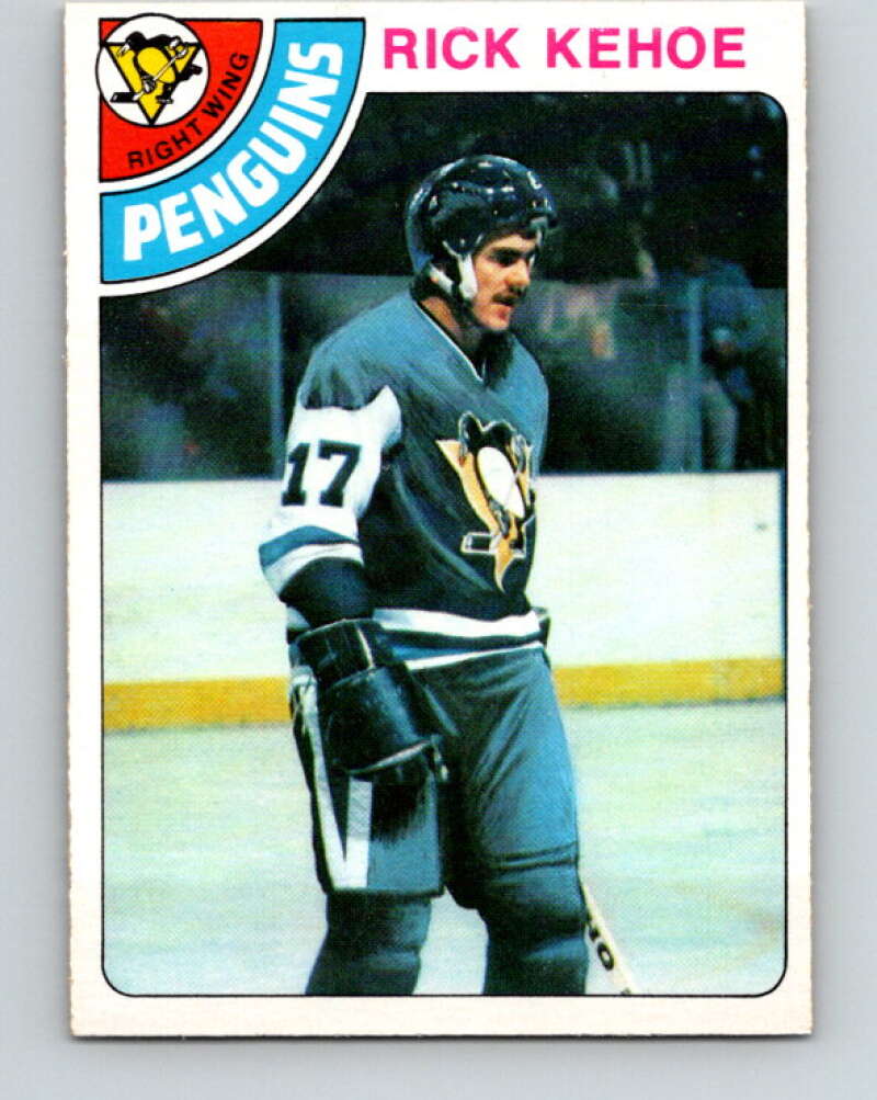1978-79 O-Pee-Chee #213 Rick Kehoe  Pittsburgh Penguins  V23882