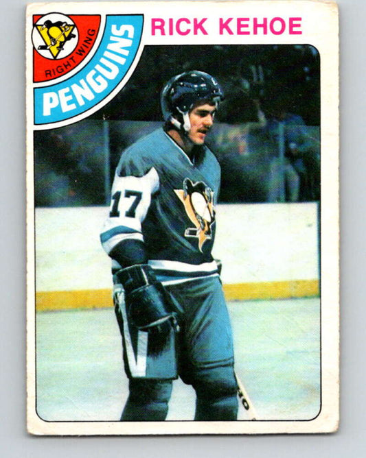 1978-79 O-Pee-Chee #213 Rick Kehoe  Pittsburgh Penguins  V23883