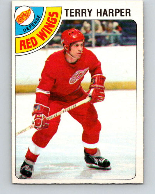 1978-79 O-Pee-Chee #214 Terry Harper  Detroit Red Wings  V23884