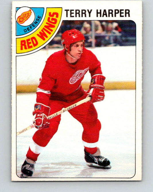 1978-79 O-Pee-Chee #214 Terry Harper  Detroit Red Wings  V23886