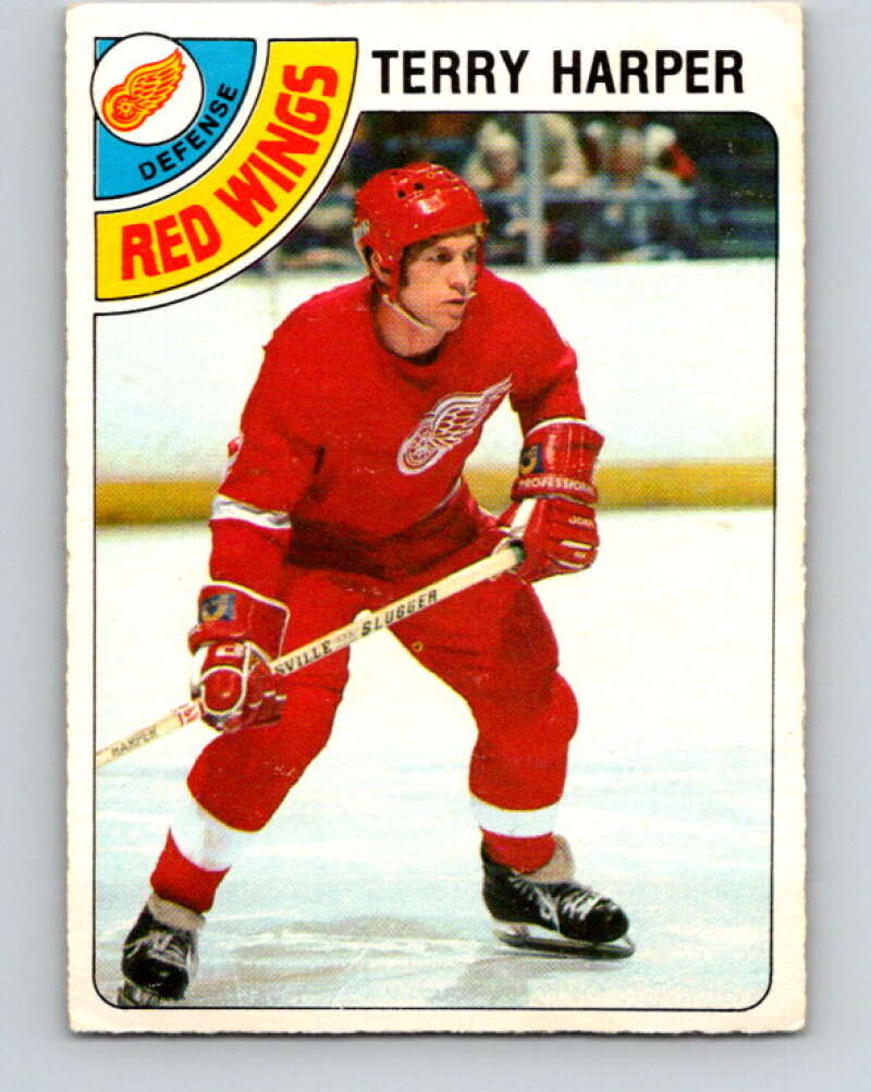 1978-79 O-Pee-Chee #214 Terry Harper  Detroit Red Wings  V23887