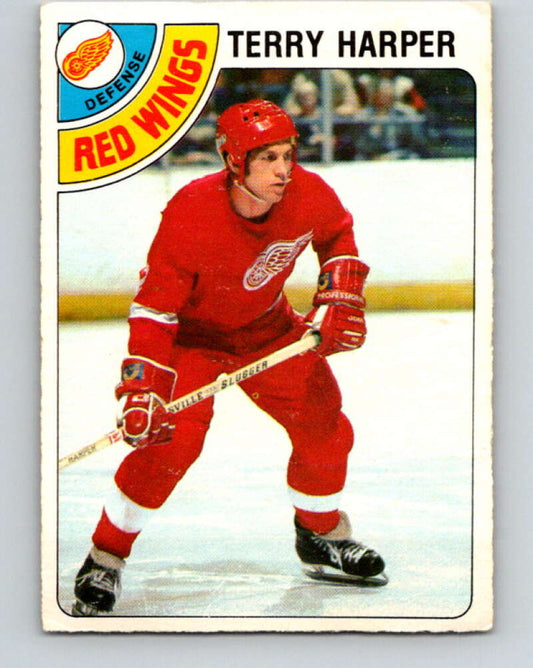 1978-79 O-Pee-Chee #214 Terry Harper  Detroit Red Wings  V23887