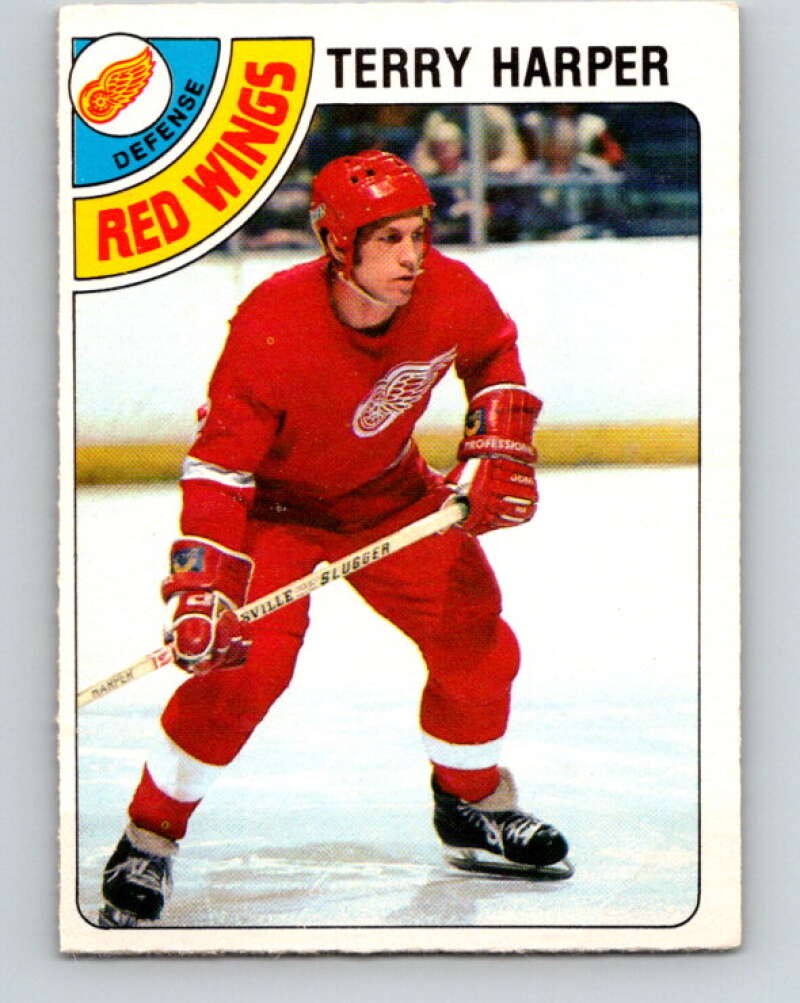 1978-79 O-Pee-Chee #214 Terry Harper  Detroit Red Wings  V23888