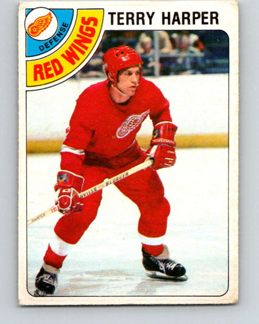 1978-79 O-Pee-Chee #214 Terry Harper  Detroit Red Wings  V23891