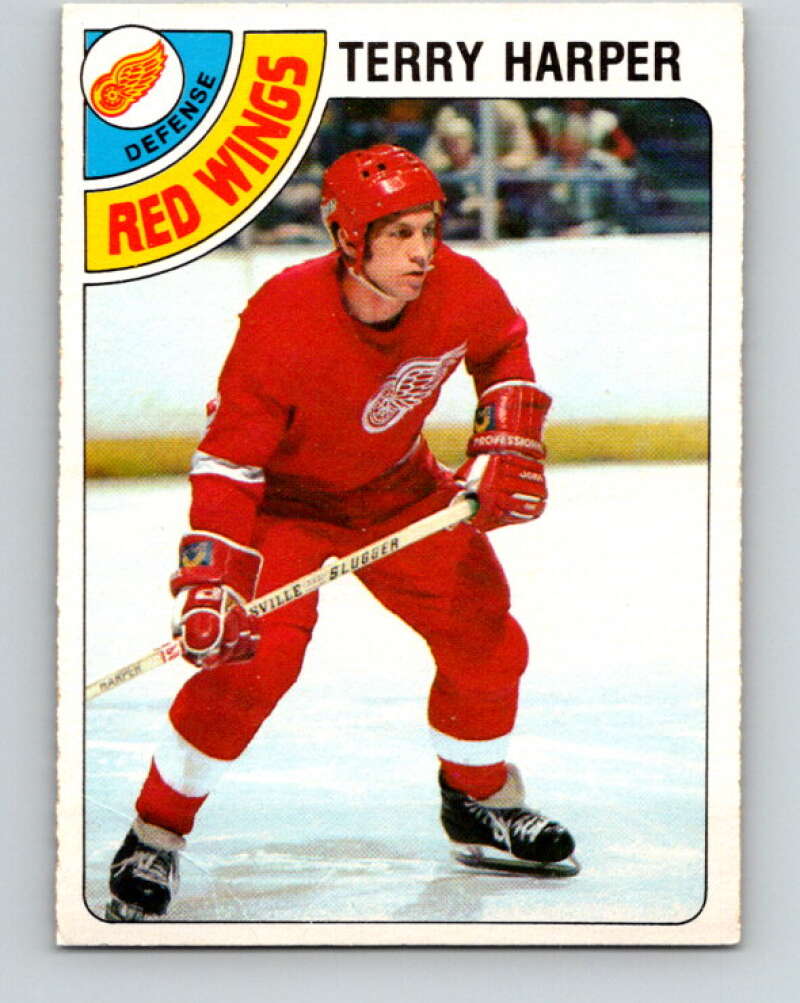 1978-79 O-Pee-Chee #214 Terry Harper  Detroit Red Wings  V23892