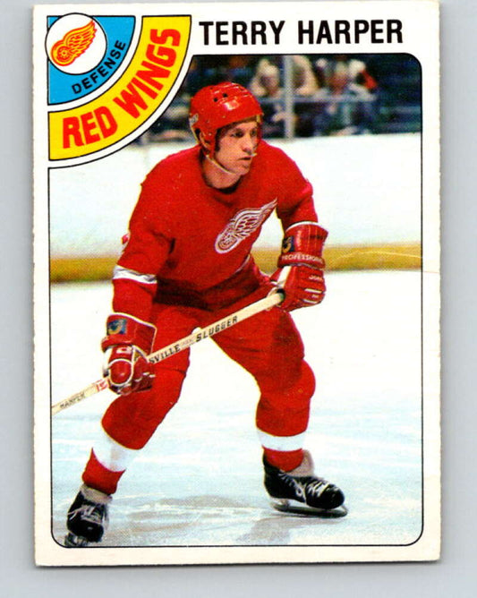 1978-79 O-Pee-Chee #214 Terry Harper  Detroit Red Wings  V23893