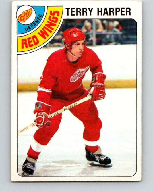 1978-79 O-Pee-Chee #214 Terry Harper  Detroit Red Wings  V23895