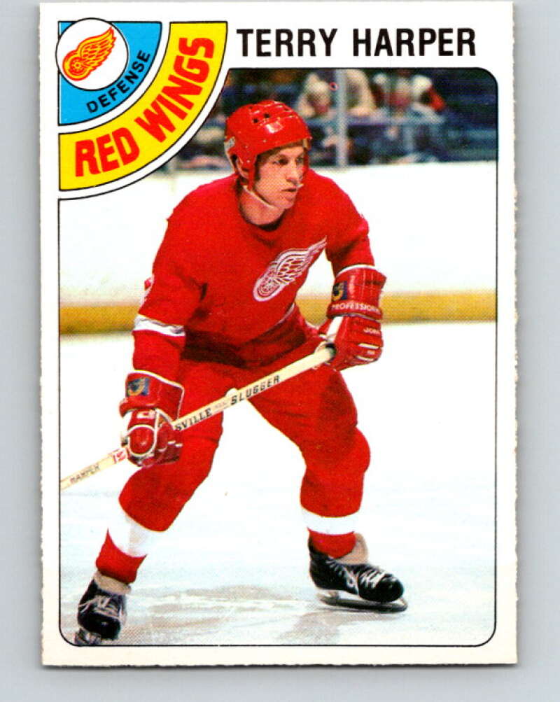 1978-79 O-Pee-Chee #214 Terry Harper  Detroit Red Wings  V23896