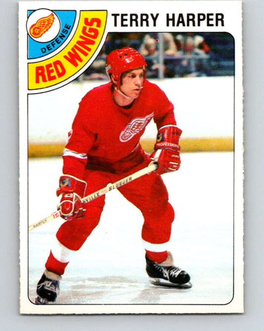 1978-79 O-Pee-Chee #214 Terry Harper  Detroit Red Wings  V23896