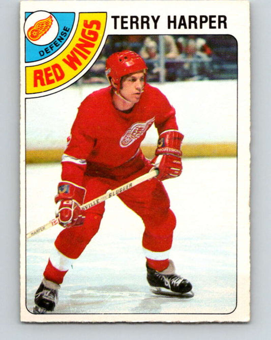 1978-79 O-Pee-Chee #214 Terry Harper  Detroit Red Wings  V23897