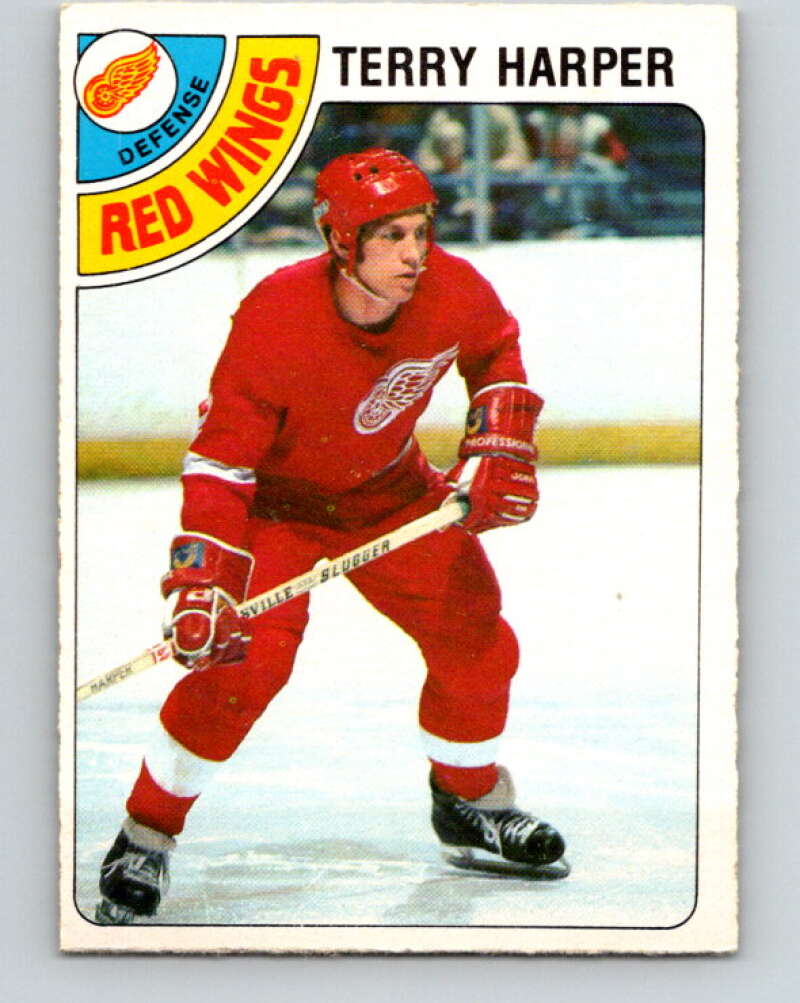 1978-79 O-Pee-Chee #214 Terry Harper  Detroit Red Wings  V23899