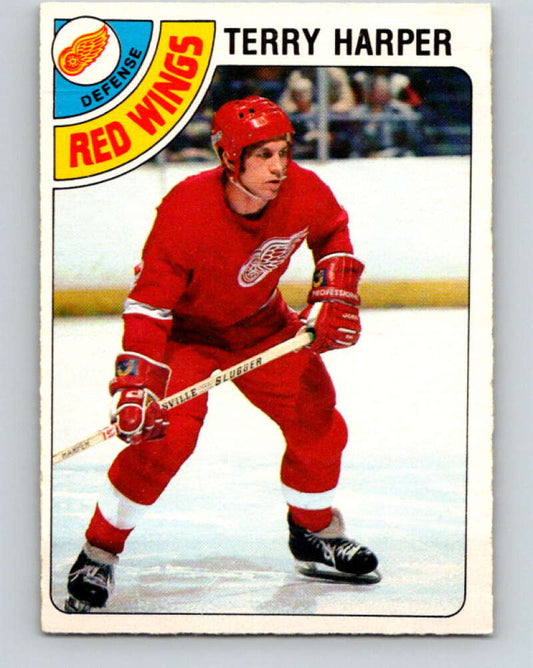 1978-79 O-Pee-Chee #214 Terry Harper  Detroit Red Wings  V23901