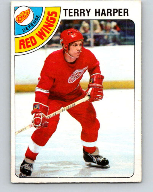 1978-79 O-Pee-Chee #214 Terry Harper  Detroit Red Wings  V23902