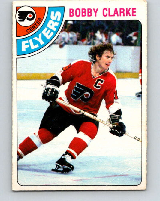 1978-79 O-Pee-Chee #215 Bobby Clarke  Philadelphia Flyers  V23904