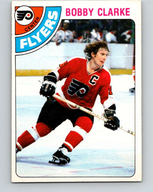 1978-79 O-Pee-Chee #215 Bobby Clarke  Philadelphia Flyers  V23905