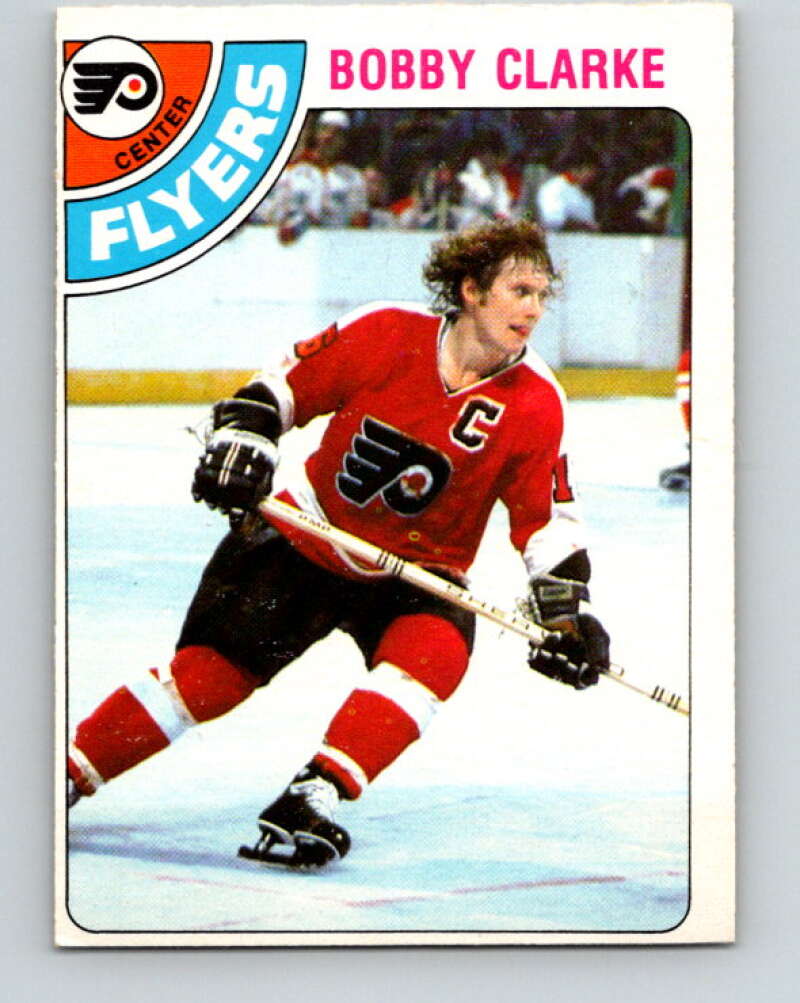 1978-79 O-Pee-Chee #215 Bobby Clarke  Philadelphia Flyers  V23906