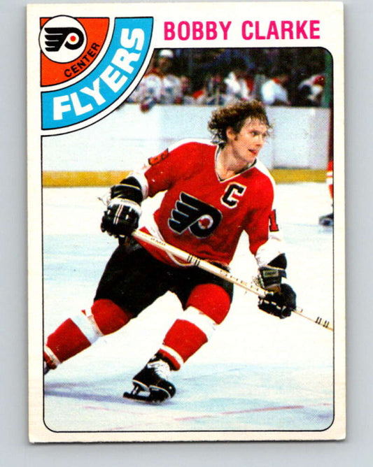 1978-79 O-Pee-Chee #215 Bobby Clarke  Philadelphia Flyers  V23910