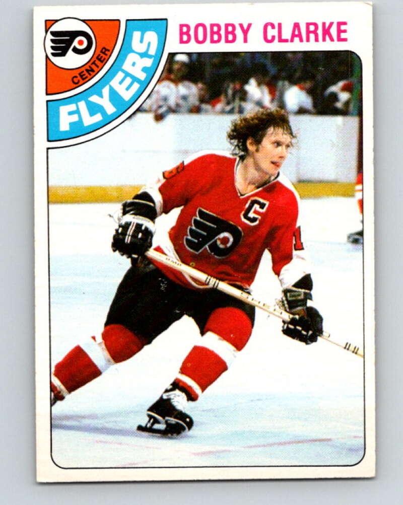 1978-79 O-Pee-Chee #215 Bobby Clarke  Philadelphia Flyers  V23917