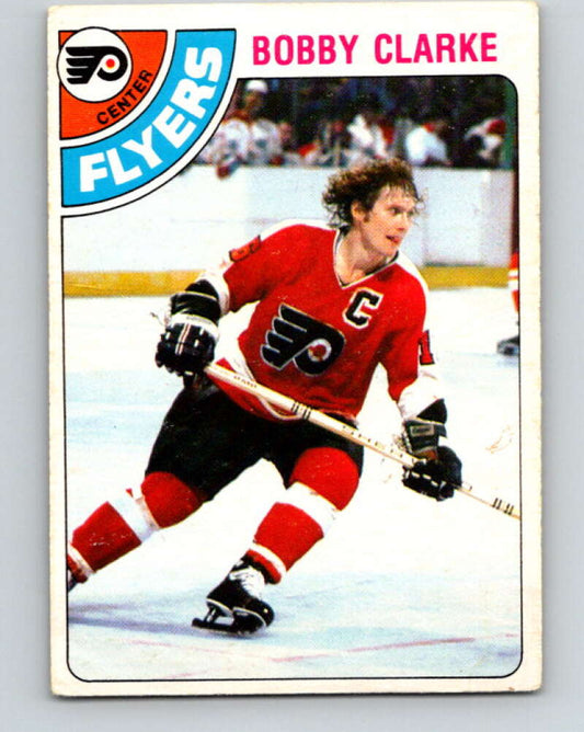 1978-79 O-Pee-Chee #215 Bobby Clarke  Philadelphia Flyers  V23920