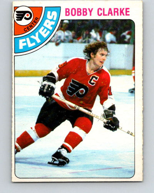 1978-79 O-Pee-Chee #215 Bobby Clarke  Philadelphia Flyers  V23921