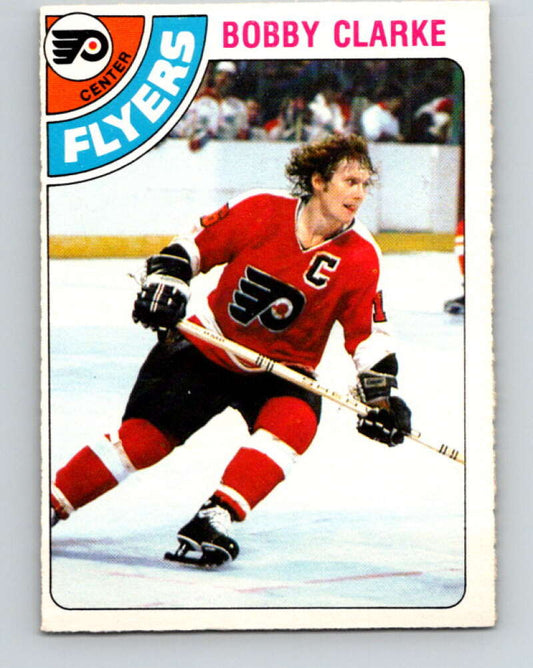 1978-79 O-Pee-Chee #215 Bobby Clarke  Philadelphia Flyers  V23922