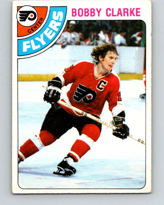 1978-79 O-Pee-Chee #215 Bobby Clarke  Philadelphia Flyers  V23923